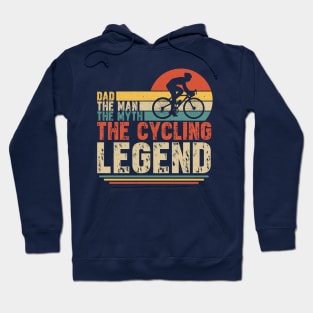 Gift for the cycling Dad; gift for dad; gift for father; cycle; bicycle; cycling; cycling lover; bike; biker; bicycle rider; rider; father's day gift Hoodie